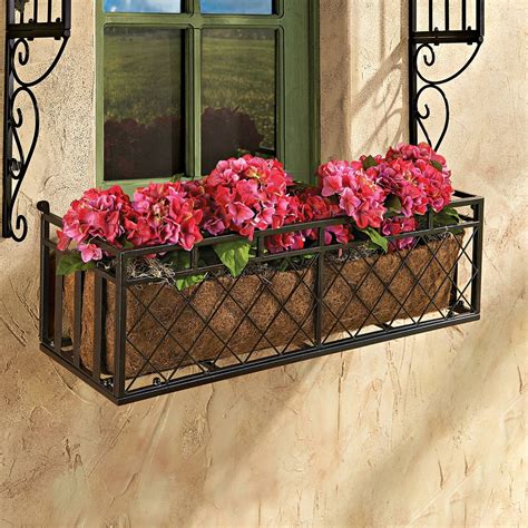 window box metal|wrought iron window boxes cheap.